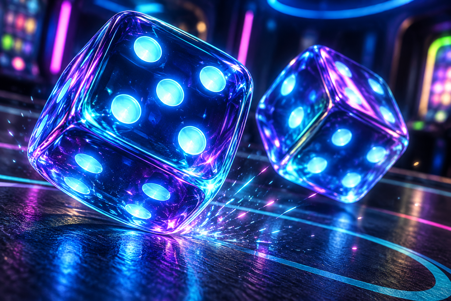 Peak Dice themed game illustration