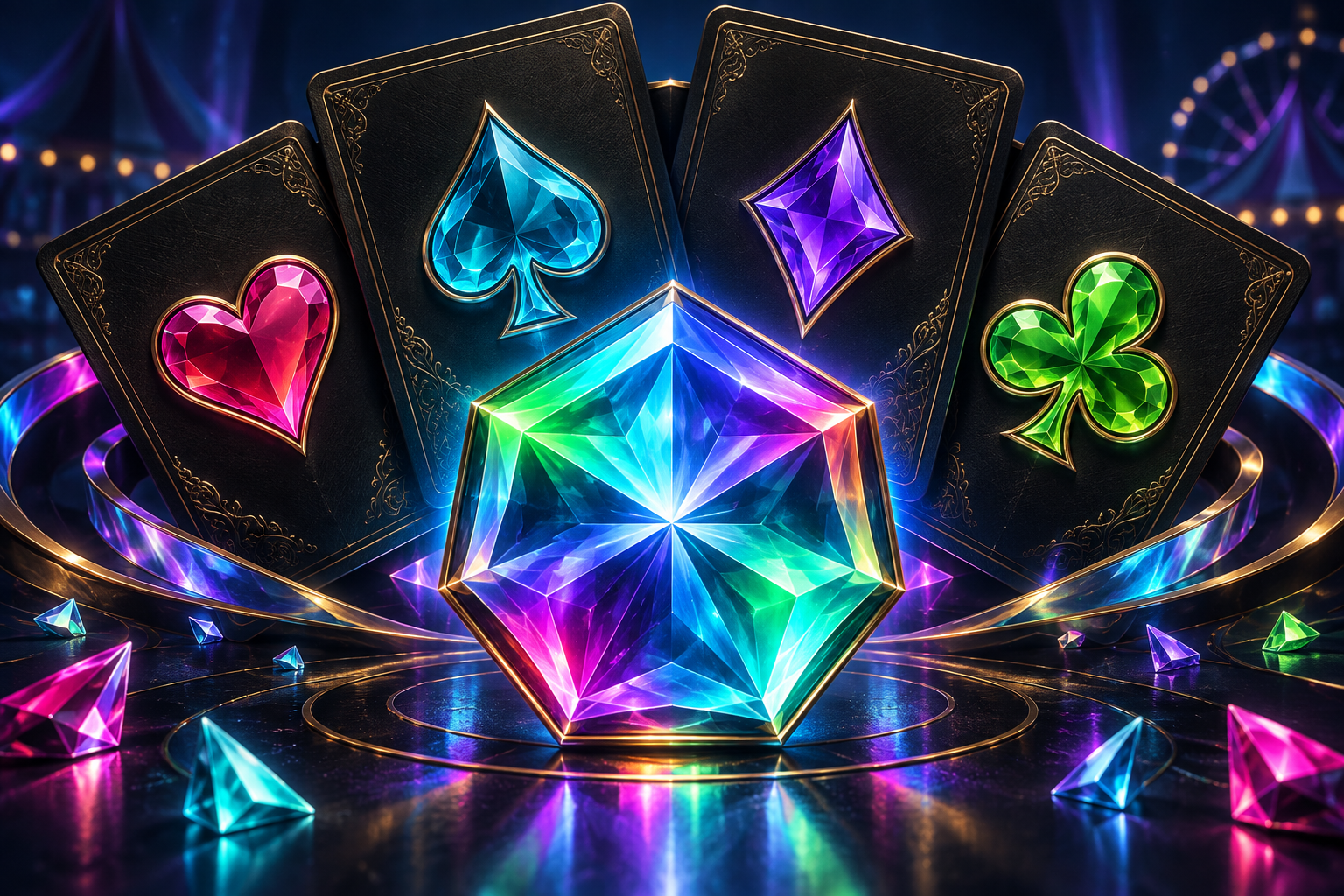 Prism Seven themed game illustration